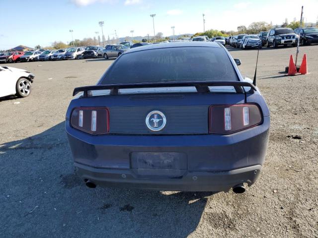 1ZVBP8AM3C5247781 - 2012 FORD MUSTANG BLUE photo 6