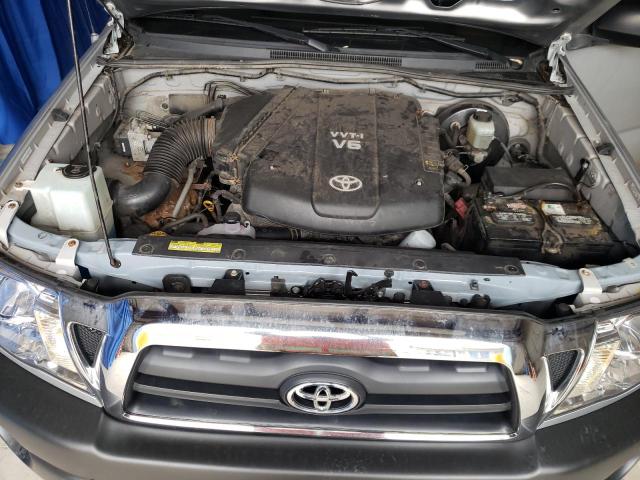 5TEUU42N28Z533596 - 2008 TOYOTA TACOMA ACCESS CAB ვერცხლისფერი ფოტო 11