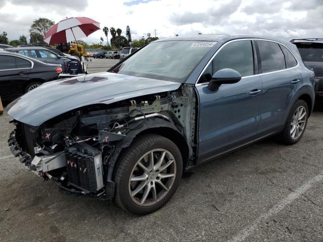 WP1AB2AYXKDA63776 - 2019 PORSCHE CAYENNE S BLUE photo 1