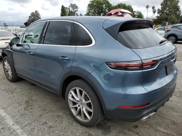 WP1AB2AYXKDA63776 - 2019 PORSCHE CAYENNE S BLUE photo 2