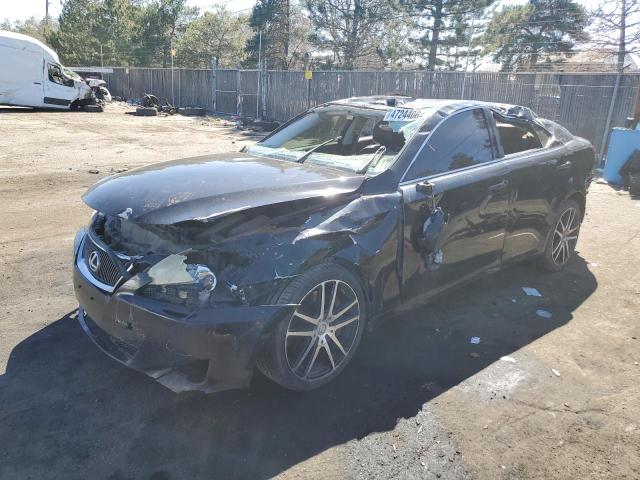 JTHBE262162000423 - 2006 LEXUS IS 350 BLACK photo 1