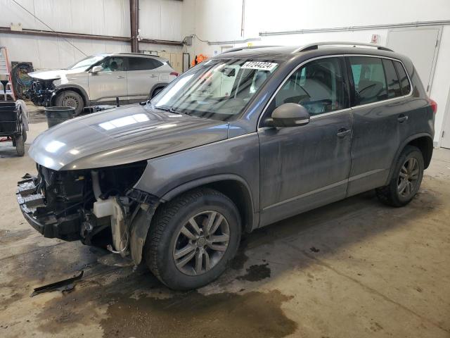 WVGBV7AX2CW004806 - 2012 VOLKSWAGEN TIGUAN S GRAY photo 1