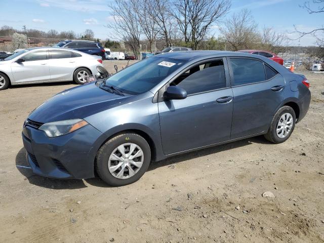 2T1BURHE7GC599075 - 2016 TOYOTA COROLLA L GRAY photo 1