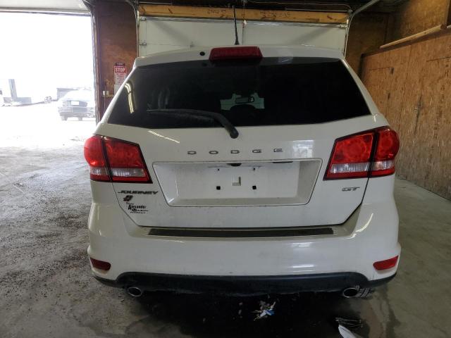 3C4PDDEG3KT774748 - 2019 DODGE JOURNEY GT WHITE photo 6