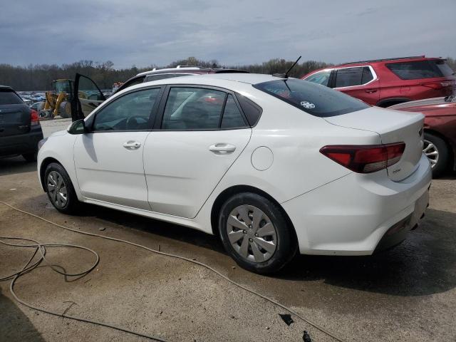 3KPA24AD6LE261393 - 2020 KIA RIO LX WHITE photo 2