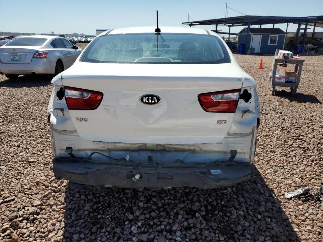 KNADM4A39G6560481 - 2016 KIA RIO LX WHITE photo 6