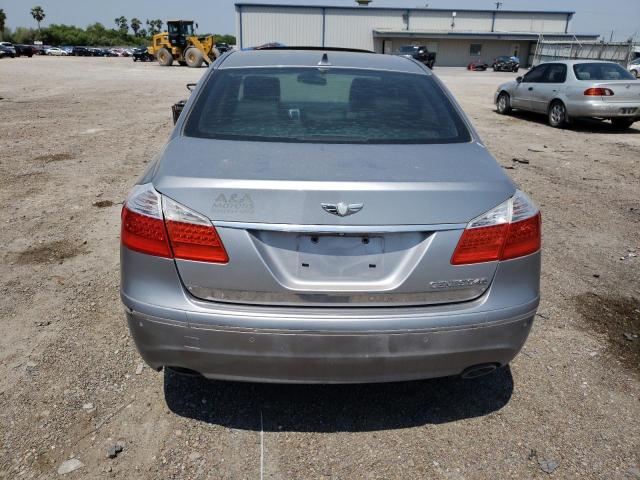 KMHGC4DF7AU070371 - 2010 HYUNDAI GENESIS 4.6L SILVER photo 6