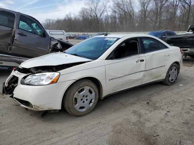 1G2ZF57B084254469 - 2008 PONTIAC G6 VALUE LEADER WHITE photo 1