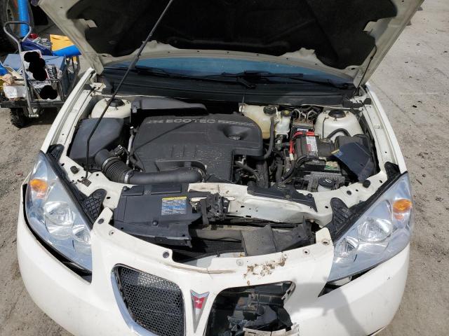 1G2ZF57B084254469 - 2008 PONTIAC G6 VALUE LEADER WHITE photo 11