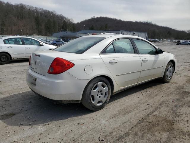 1G2ZF57B084254469 - 2008 PONTIAC G6 VALUE LEADER WHITE photo 3