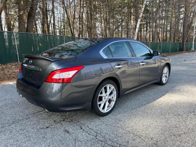 1N4AA51E49C825548 - 2009 NISSAN MAXIMA S GRAY photo 4