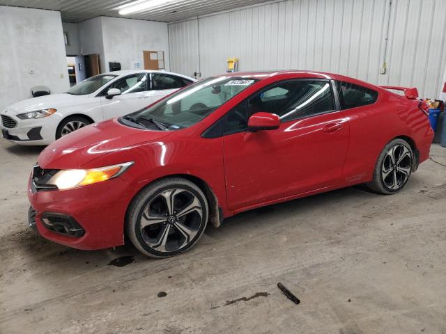 2HGFG4A59EH703088 - 2014 HONDA CIVIC SI RED photo 1