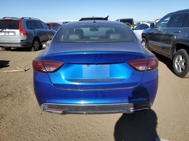 1C3CCCBG9FN516860 - 2015 CHRYSLER 200 S BLUE photo 6