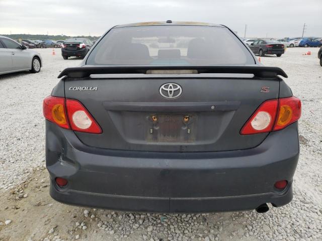 1NXBU4EE2AZ311962 - 2010 TOYOTA COROLLA BASE GRAY photo 6