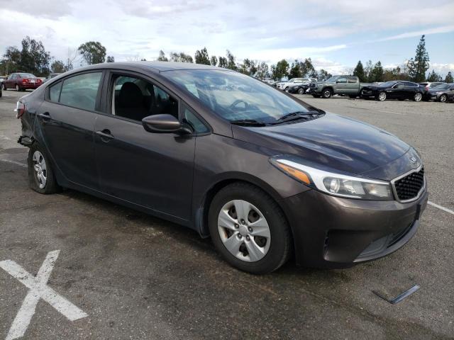 3KPFK4A73JE221740 - 2018 KIA FORTE LX GRAY photo 4