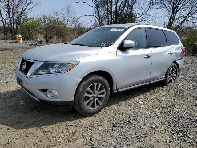 5N1AR2MM8DC602051 - 2013 NISSAN PATHFINDER S 银色 照片 1