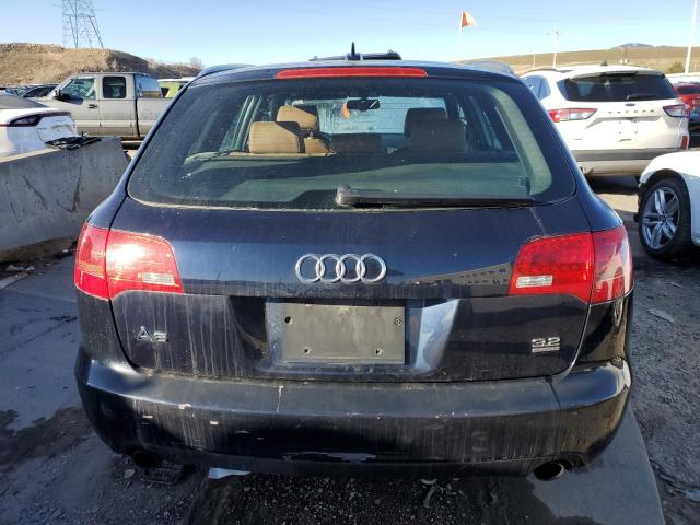 WAUKH74F46N119283 - 2006 AUDI A6 AVANT QUATTRO BLUE photo 6