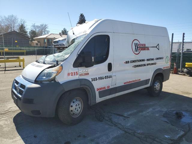 3C6TRVCG5HE507009 - 2017 RAM PROMASTER 2500 HIGH თეთრი ფოტო 1