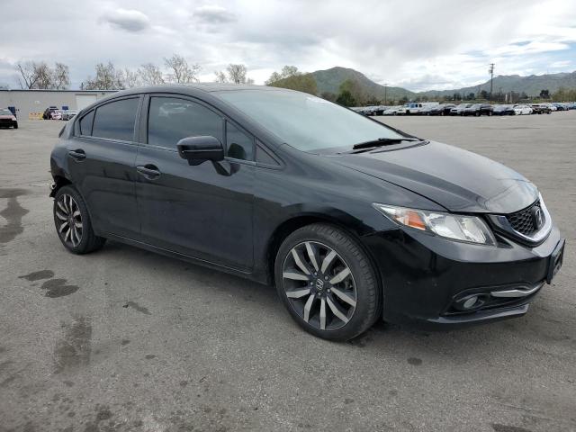 2HGFB2F98FH520054 - 2015 HONDA CIVIC EXL BLACK photo 4