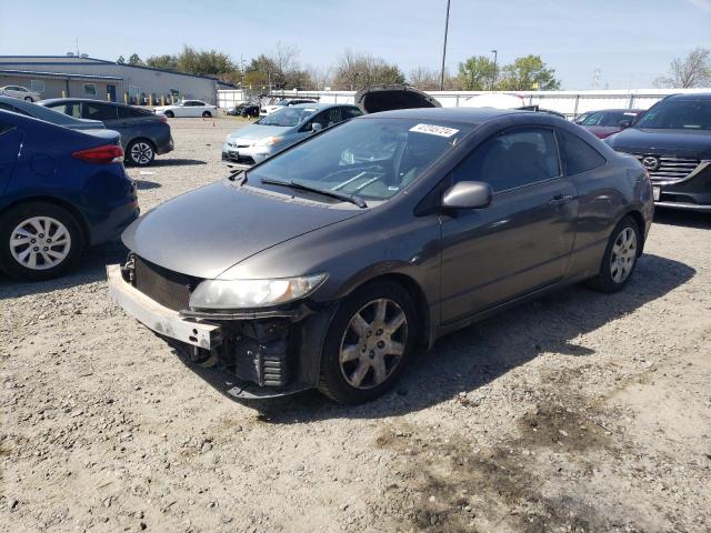 2HGFG12679H539819 - 2009 HONDA CIVIC LX CHARCOAL photo 1