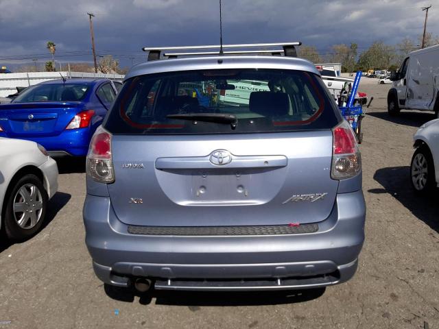 2T1KR30E06C591103 - 2006 TOYOTA COROLLA MA XR BLUE photo 6