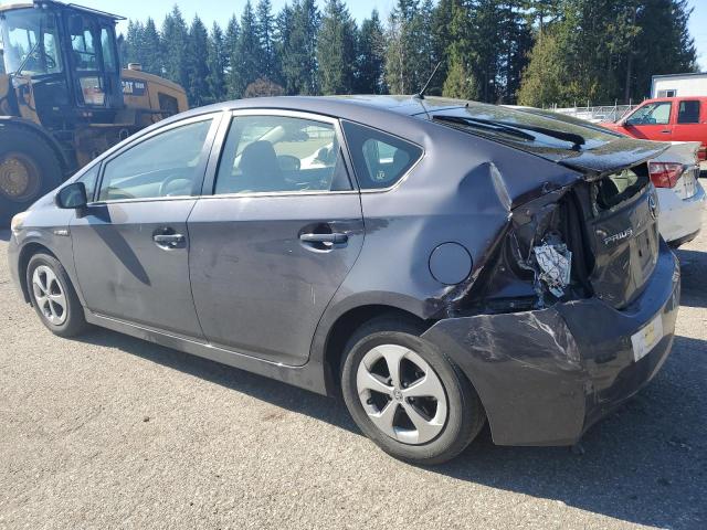 JTDKN3DU5E1771824 - 2014 TOYOTA PRIUS GRAY photo 2