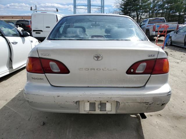 1NXBR12E4YZ349840 - 2000 TOYOTA COROLLA VE BEIGE photo 6