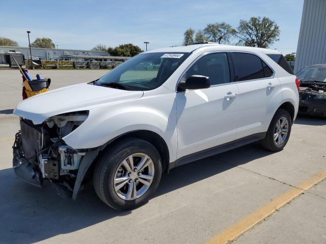 2GNALBEK2H1600057 - 2017 CHEVROLET EQUINOX LS WHITE photo 1