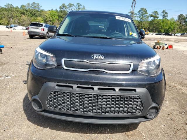 KNDJN2A23G7394032 - 2016 KIA SOUL BLACK photo 5