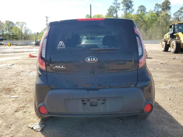 KNDJN2A23G7394032 - 2016 KIA SOUL BLACK photo 6