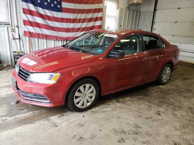 3VWD67AJ3GM284115 - 2016 VOLKSWAGEN JETTA SE RED photo 1