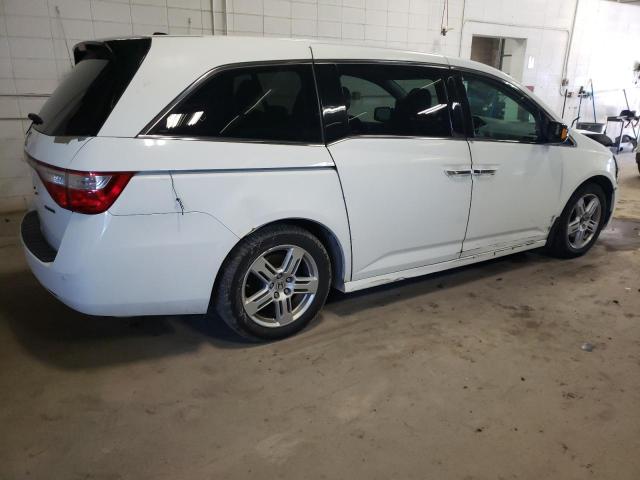 5FNRL5H90BB504180 - 2011 HONDA ODYSSEY TOURING WHITE photo 3