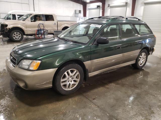 4S3BH675637647648 - 2003 SUBARU LEGACY OUTBACK AWP 绿色 照片 1