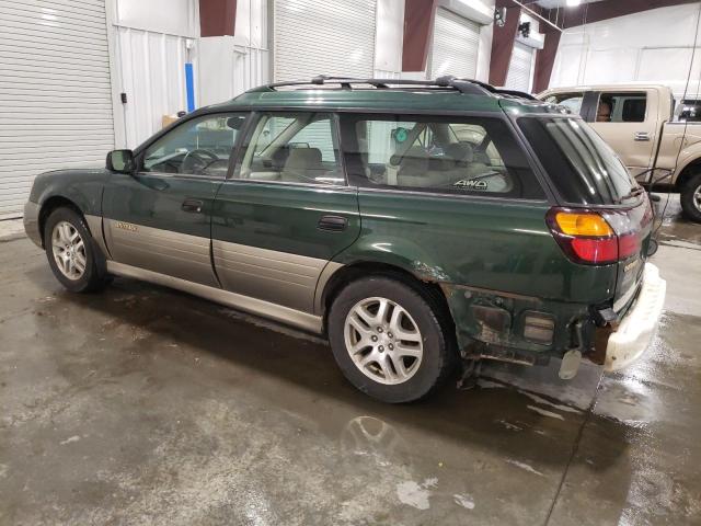 4S3BH675637647648 - 2003 SUBARU LEGACY OUTBACK AWP 绿色 照片 2