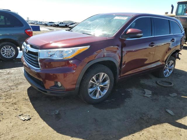 2014 TOYOTA HIGHLANDER LE, 