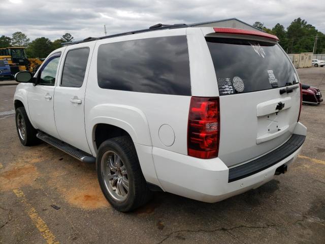 1GNFC26J89R271496 - 2009 CHEVROLET SUBURBAN C1500 LT WHITE photo 2