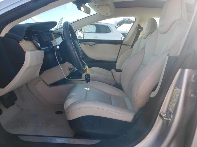 5YJSA1E26JF262517 - 2018 TESLA MODEL S SILVER photo 7