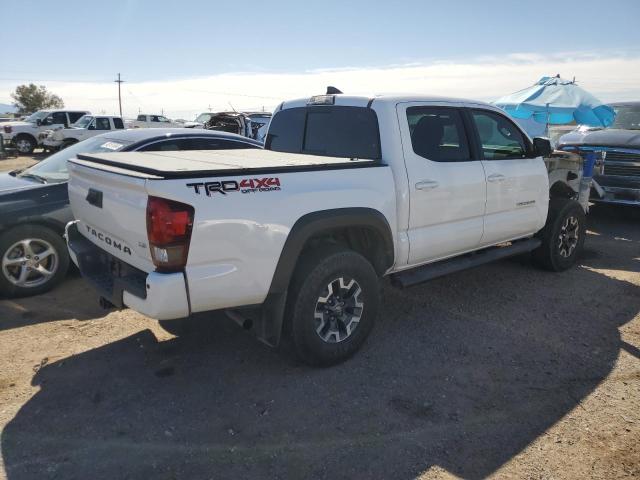 3TMCZ5AN3KM239973 - 2019 TOYOTA TACOMA DOUBLE CAB WHITE photo 3