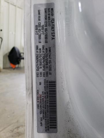 ZFBERFBB2H6F57004 - 2017 RAM PROMASTER SLT Blanc photo 13