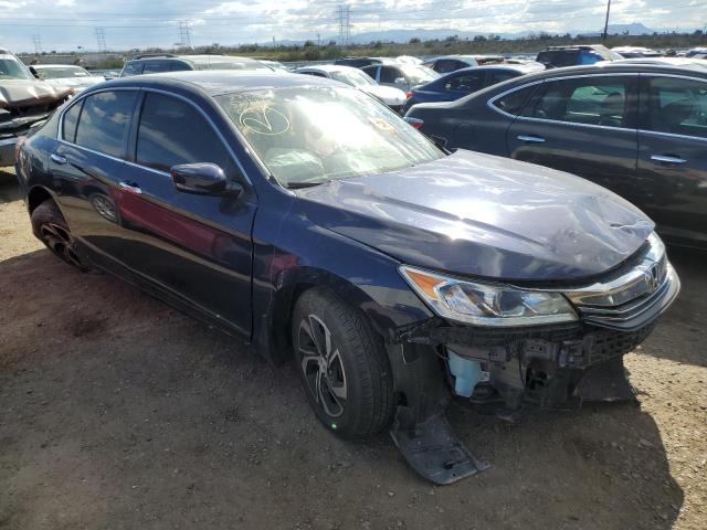 1HGCR2F33HA160249 - 2017 HONDA ACCORD LX BLUE photo 4