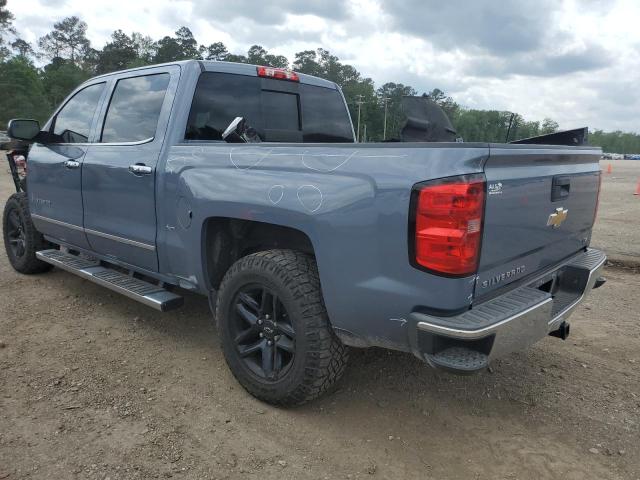 3GCPCSECXFG306437 - 2015 CHEVROLET SILVERADO C1500 LTZ BLUE photo 2