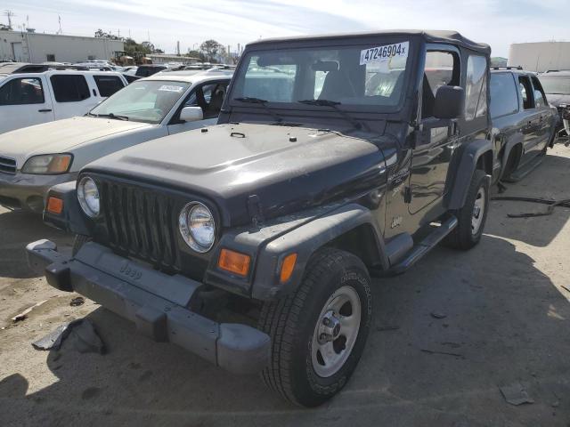 1J4FA49S51P312949 - 2001 JEEP WRANGLER / SPORT BLACK photo 1