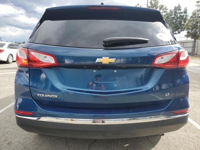 2GNAXJEV6M6145235 - 2021 CHEVROLET EQUINOX LT BLUE photo 6