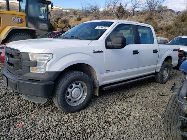 1FTEW1EG1FKE43772 - 2015 FORD F150 SUPERCREW WHITE photo 1