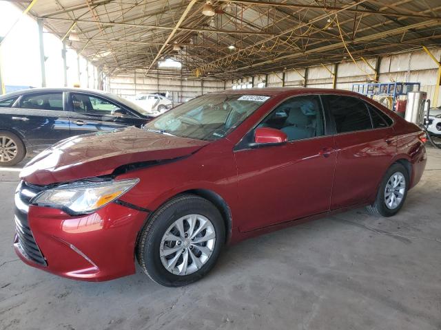4T1BF1FK2HU726089 - 2017 TOYOTA CAMRY LE RED photo 1