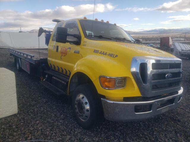 3FRWX6FE9FV744775 - 2015 FORD F650 SUPER DUTY YELLOW photo 1