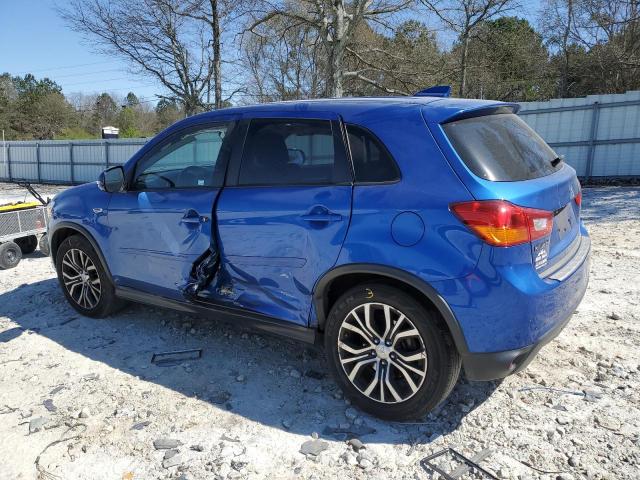 JA4AP3AU9HZ006786 - 2017 MITSUBISHI OUTLANDER ES BLUE photo 2