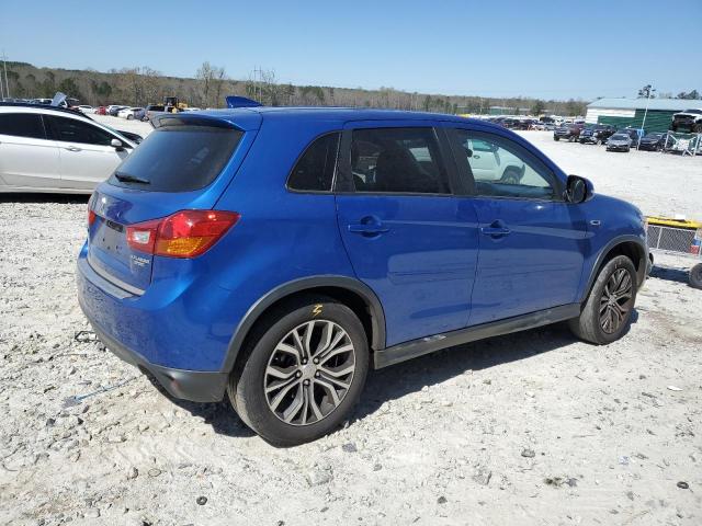 JA4AP3AU9HZ006786 - 2017 MITSUBISHI OUTLANDER ES BLUE photo 3