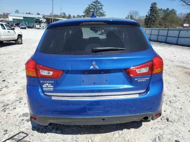 JA4AP3AU9HZ006786 - 2017 MITSUBISHI OUTLANDER ES BLUE photo 6