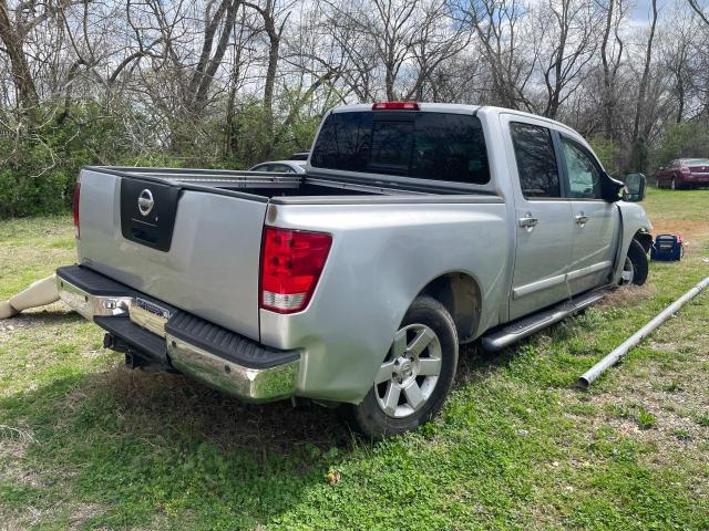 1N6AA07AX4N547587 - 2004 NISSAN TITAN XE GRAY photo 4